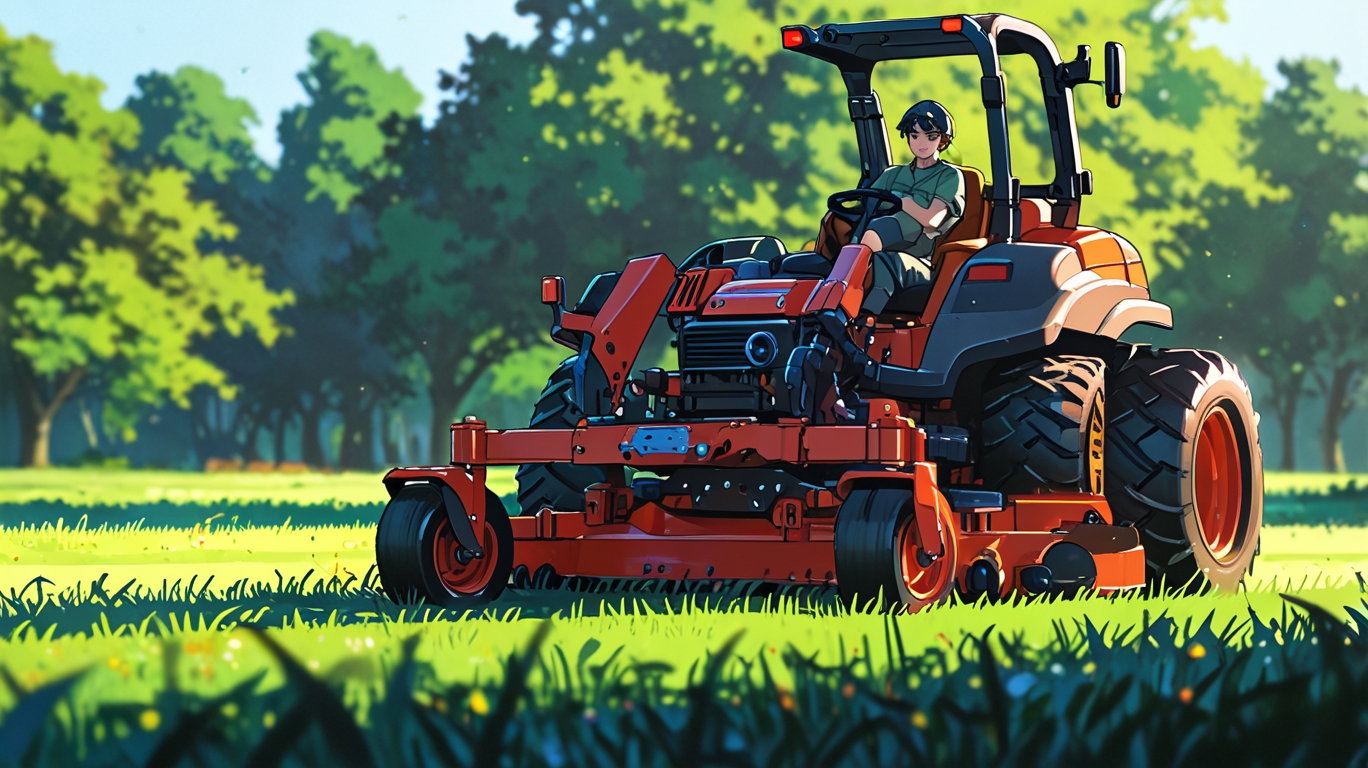 Zero Turn Mowers with Smart Technology Integration
