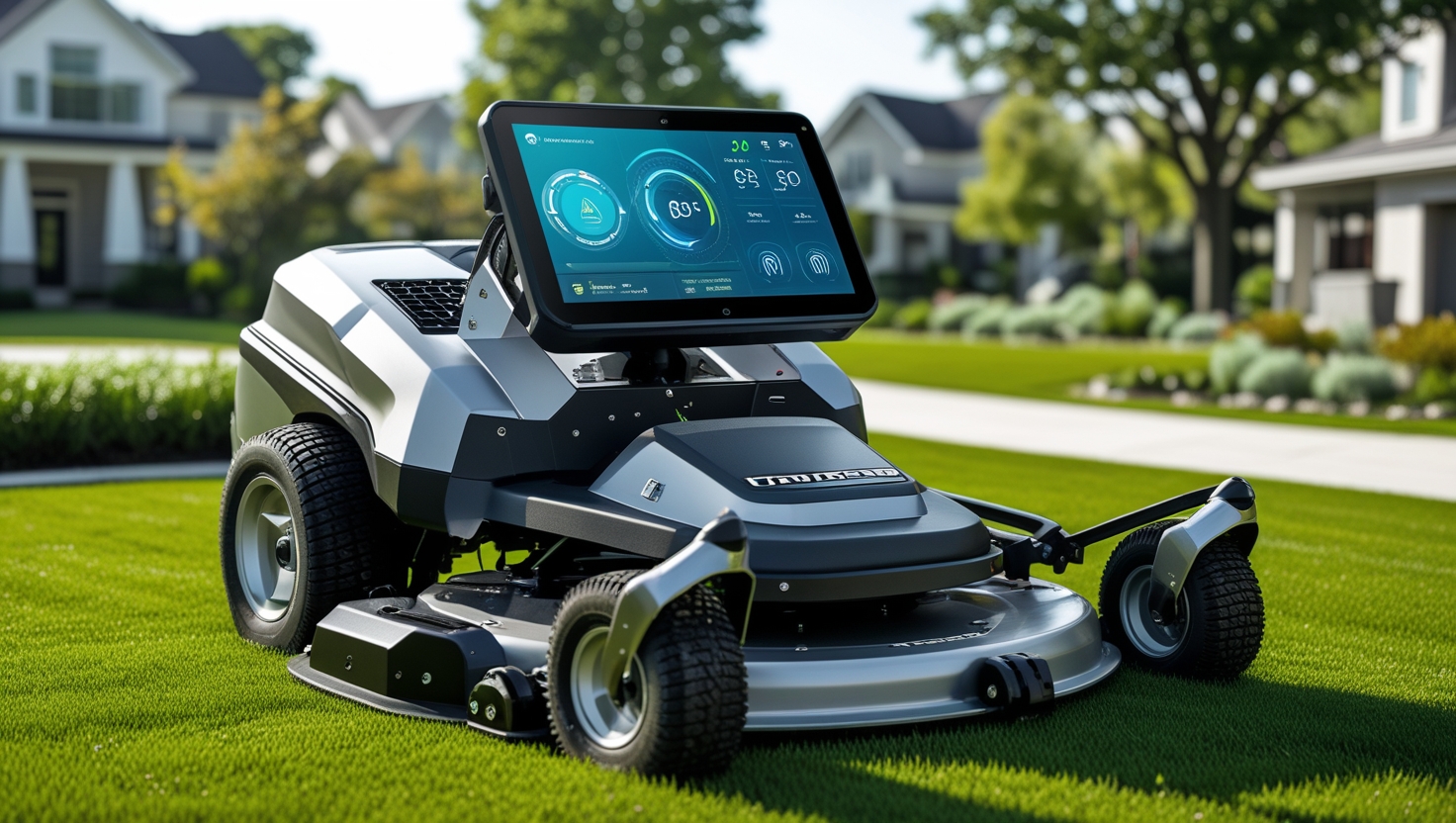 Zero Turn Mowers with Smart Technology Integration