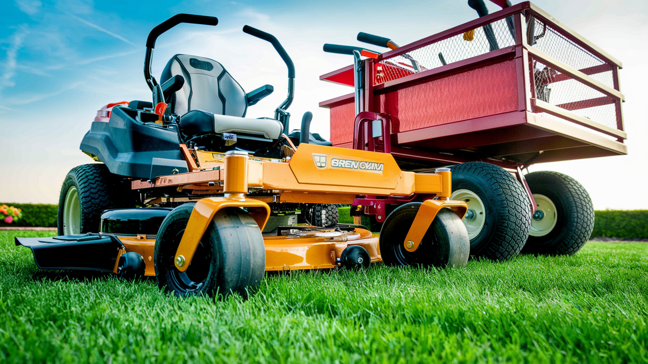 Zero Turn Mowers That Can Tow Garden Carts and Attachments