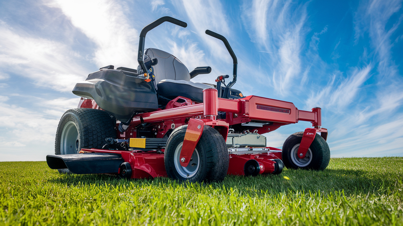 Zero Turn Mowers with Built-In Roll Over Protection Systems