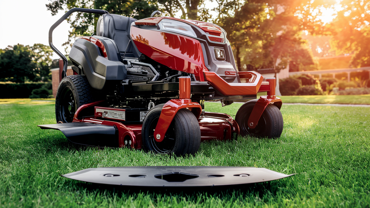 Zero Turn Mowers with Easy Blade Change Systems